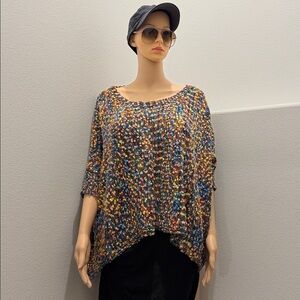 Adore Colorful Knit Women's Blouse
